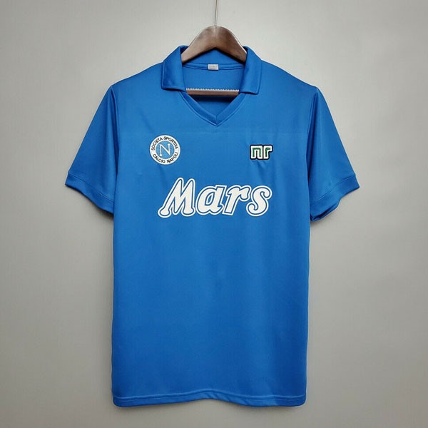 Tailandia Camiseta Napoli Replica Primera Ropa Retro 1988 1989